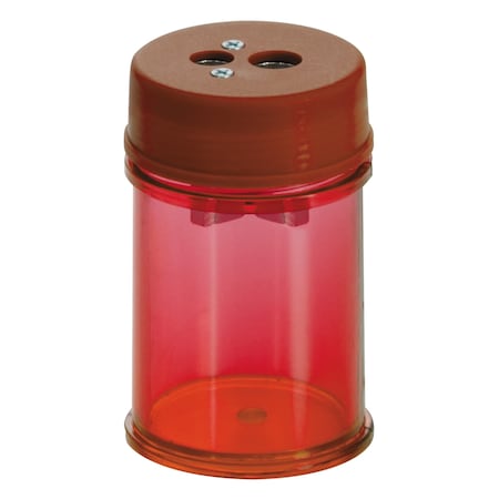 Officemate Pencil/Crayon Sharpener, Red, PK8 30240PK